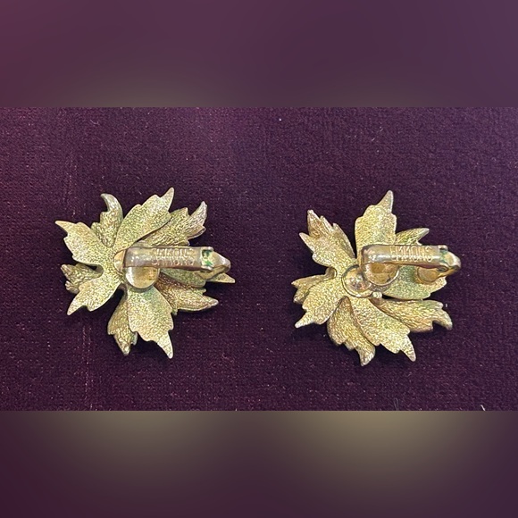 5 Pieces Of Vintage Earrings, All Signed - Picture 9 of 16